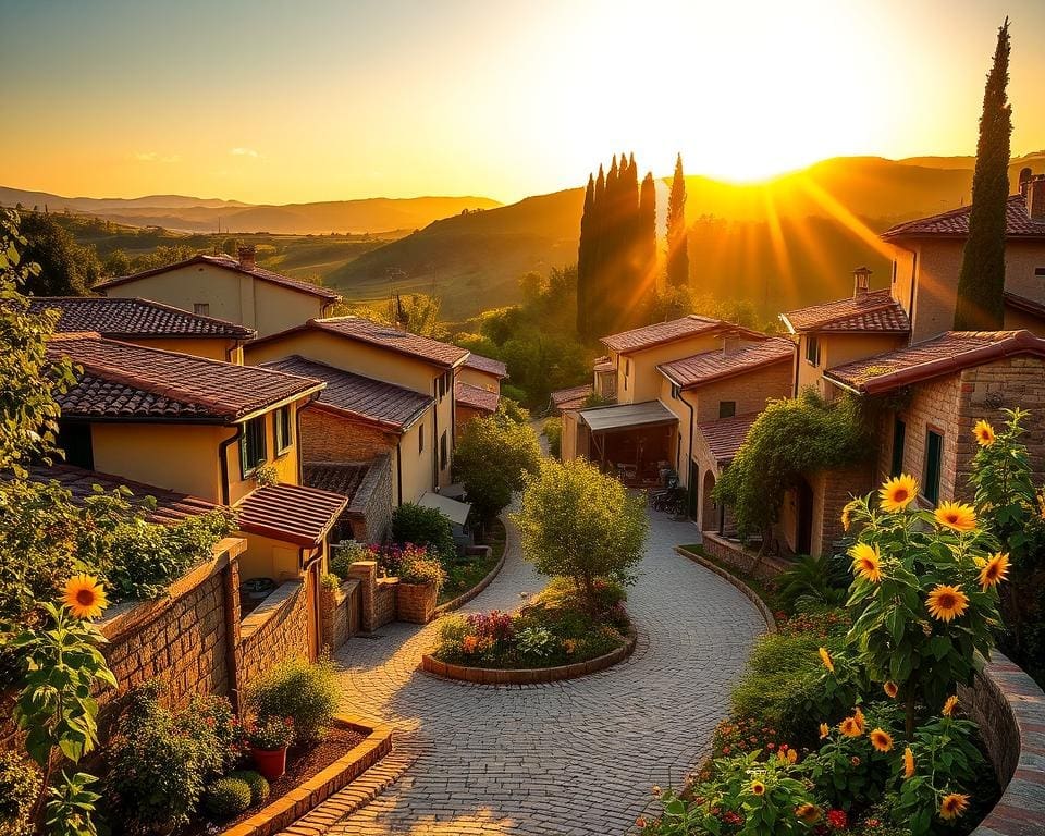 Toscaanse dorpjes Toscaanse dorpjes