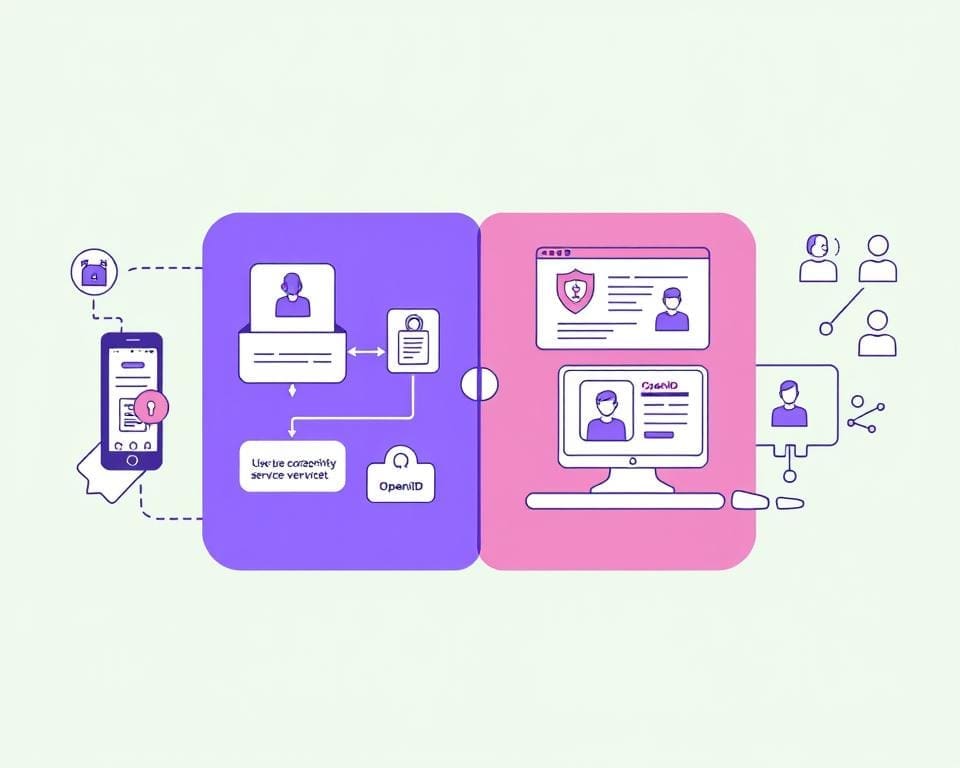 Vergelijking van authenticatieprocessen tussen OAuth en OpenID Vergelijking van authenticatieprocessen tussen OAuth en OpenID