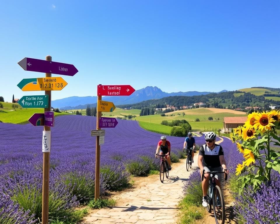 Fietsknooppunten Provence Fietsknooppunten Provence