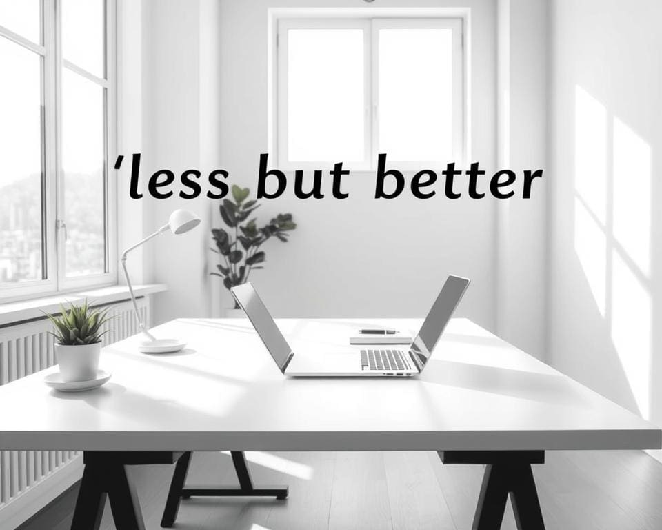 Efficiënt werken met less but better mindset Efficiënt werken met less but better mindset