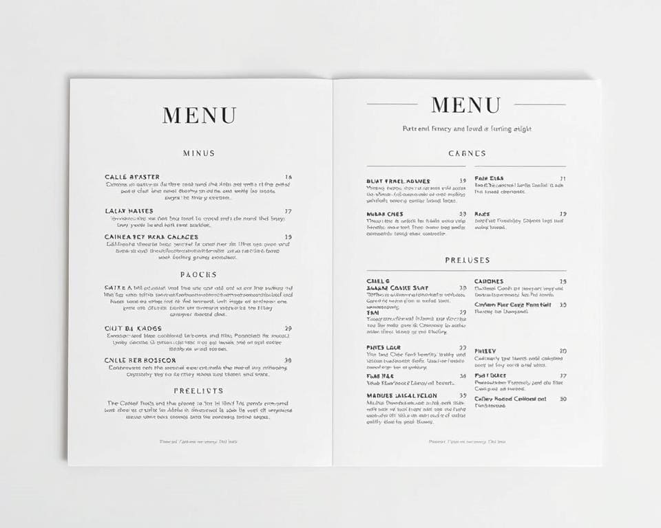 menu design strategieën menu design strategieën