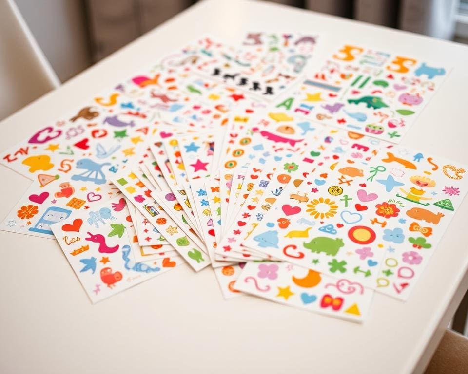 stickers kleurset kinderen stickers kleurset kinderen