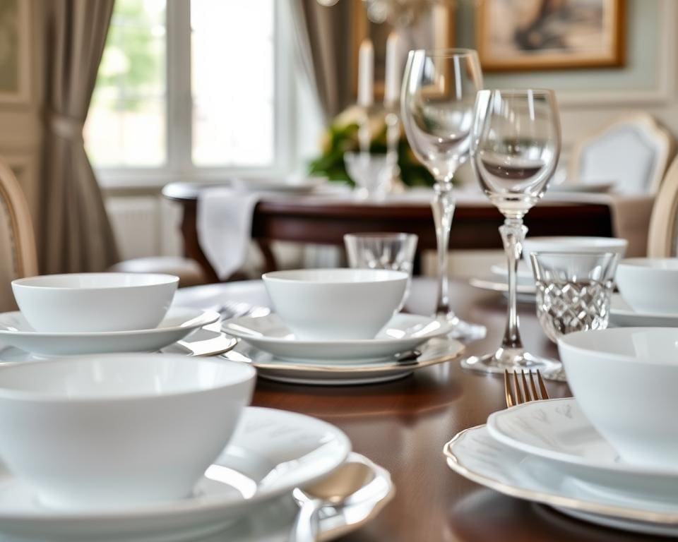 Hoe elegant is het servies van Rosenthal?