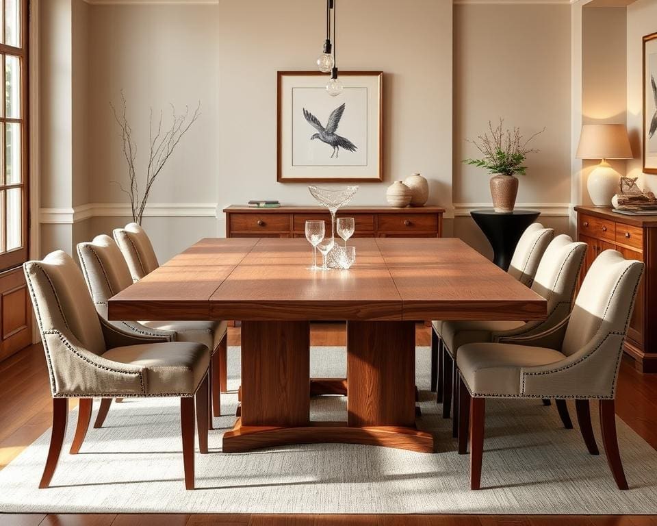 Welke eetkamertafel past bij mijn interieurstijl?