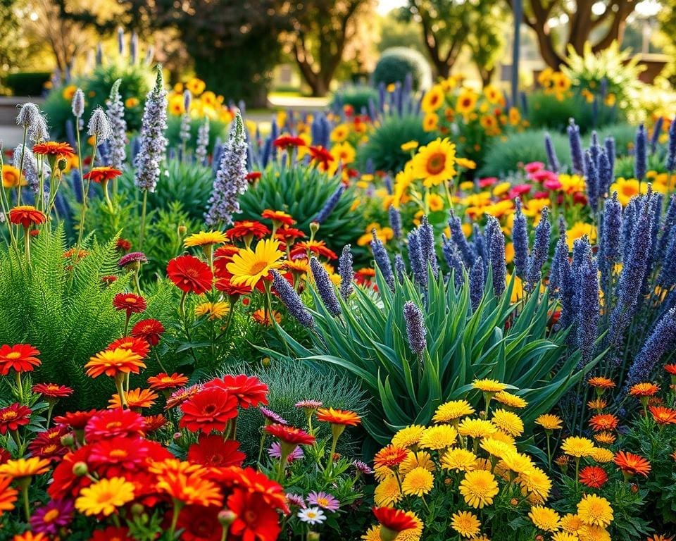 bloemenborder maken