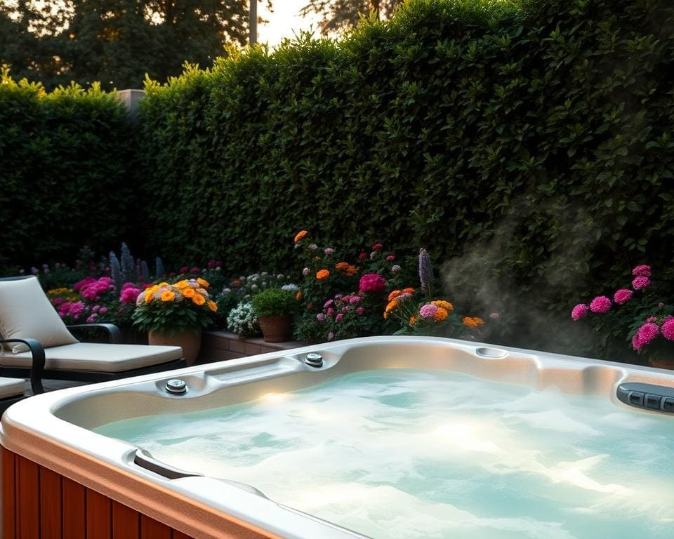 hottub tuin
