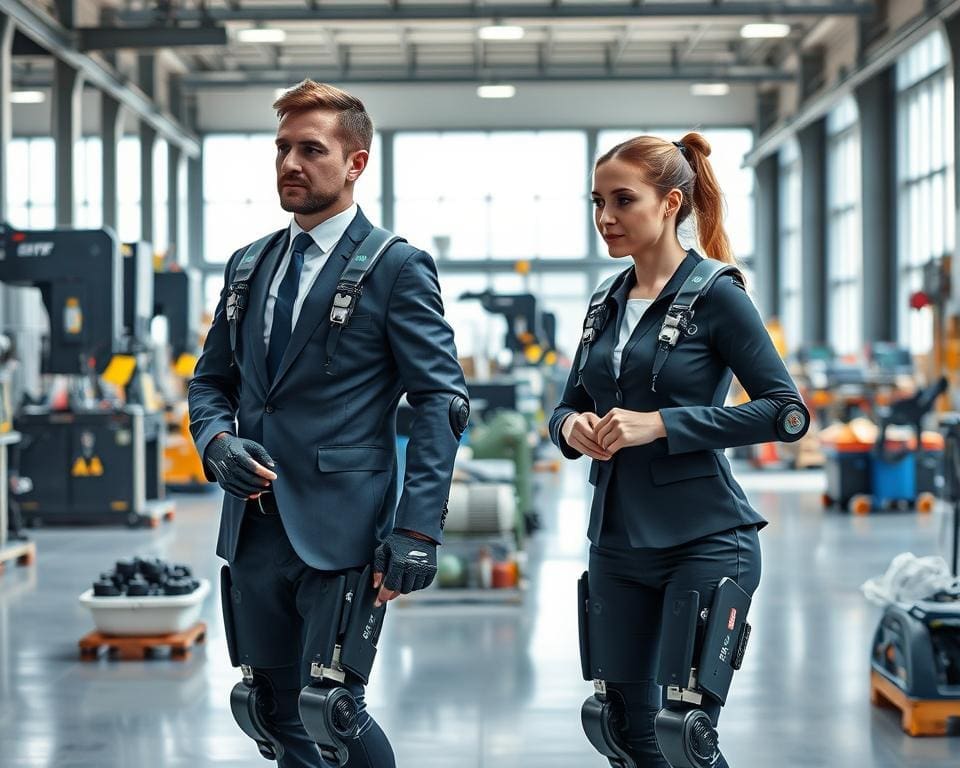 exoskelet industrie