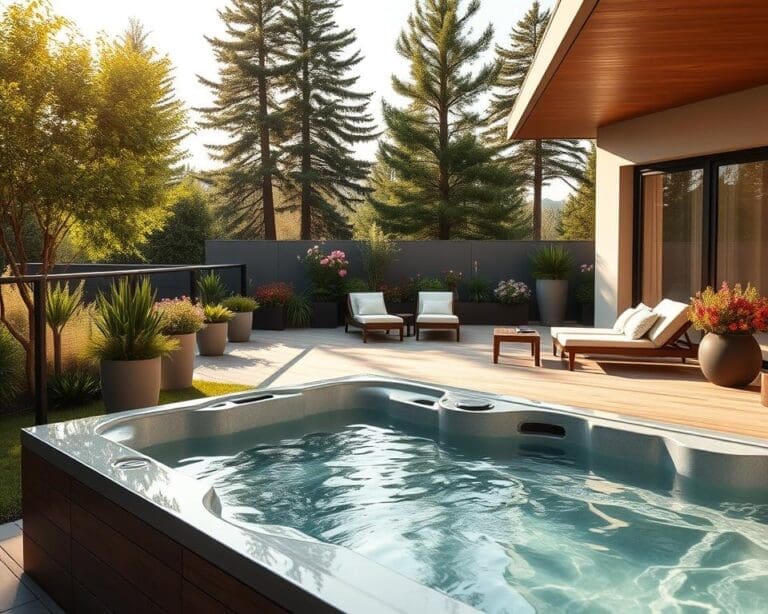 hottub tuin