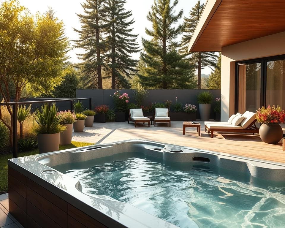 hottub tuin