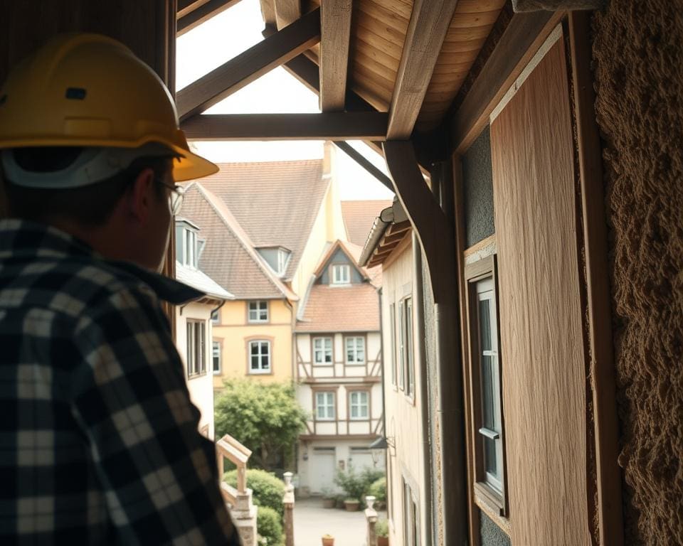 oude woning isoleren