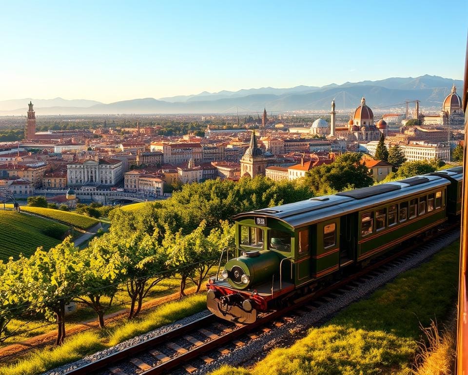 treinreis Italië