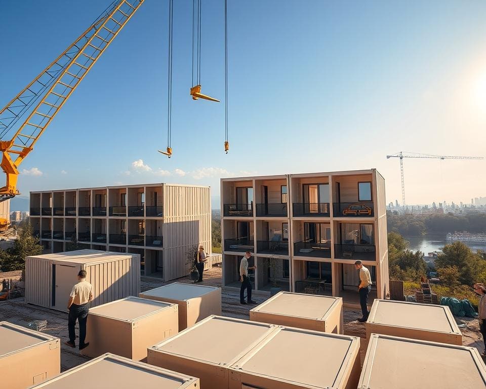modulaire bouw